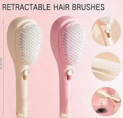 Self-Cleaning Hairbrush